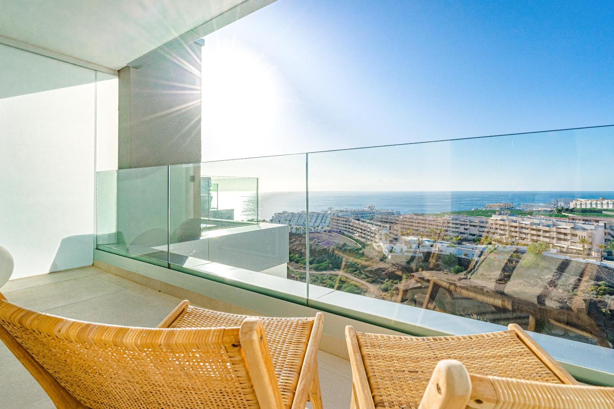 Ocean Garden Sunset & Sunrise - Heated Pool Daire Costa Adeje Dış mekan fotoğraf